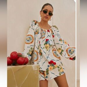 Italian Inspired Top & Skirt Set